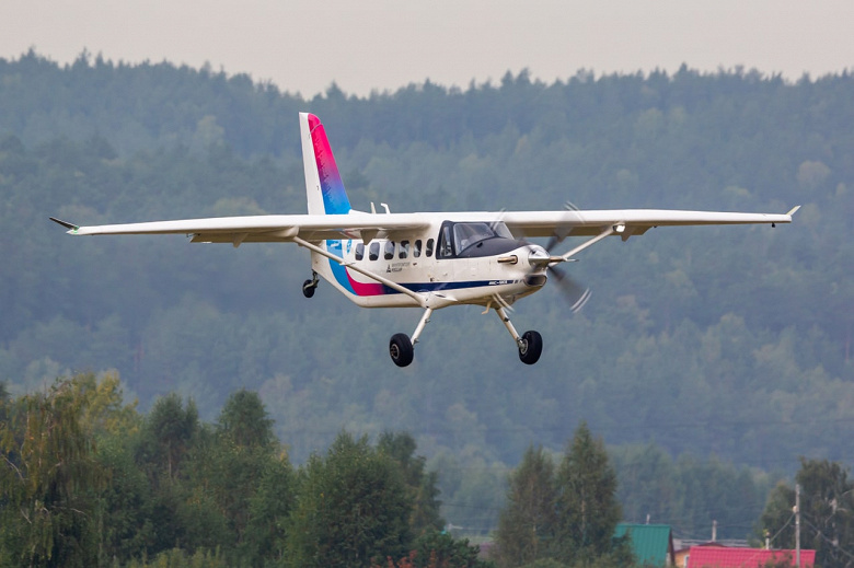 Первый полёт самолёта ЛМС-901 «Байкал» с российским двигателем ВК-800СМ состоится в третьем квартале 2024 года